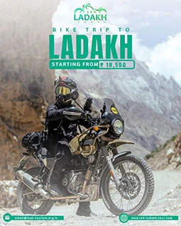 Bike trip to ladakh Starting from ₹ 18,500/-